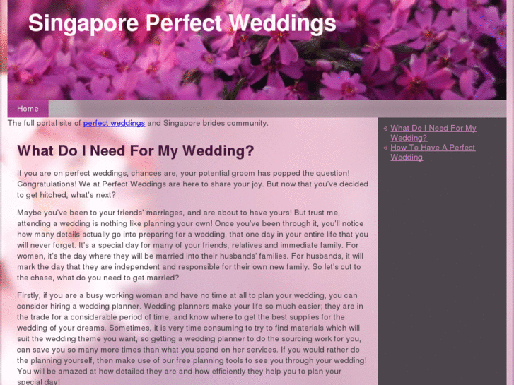 www.sgperfectweddings.com