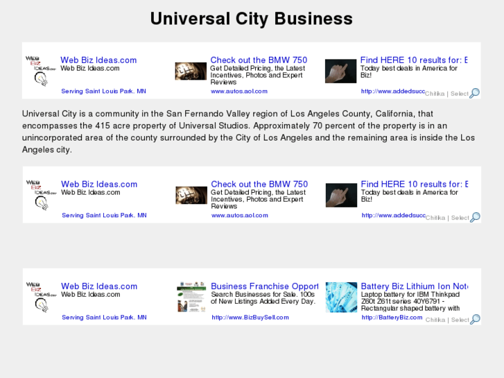 www.universalcity.biz