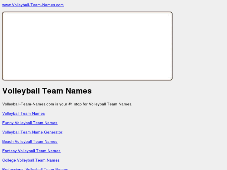 www.volleyball-team-names.com