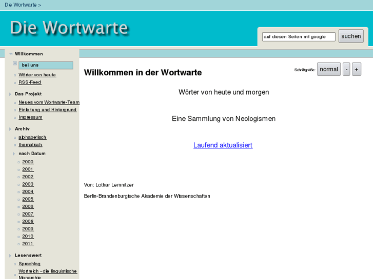 www.wortwarte.de