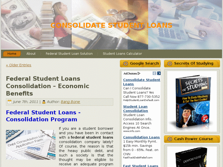 www.consolidatestudentloans.biz