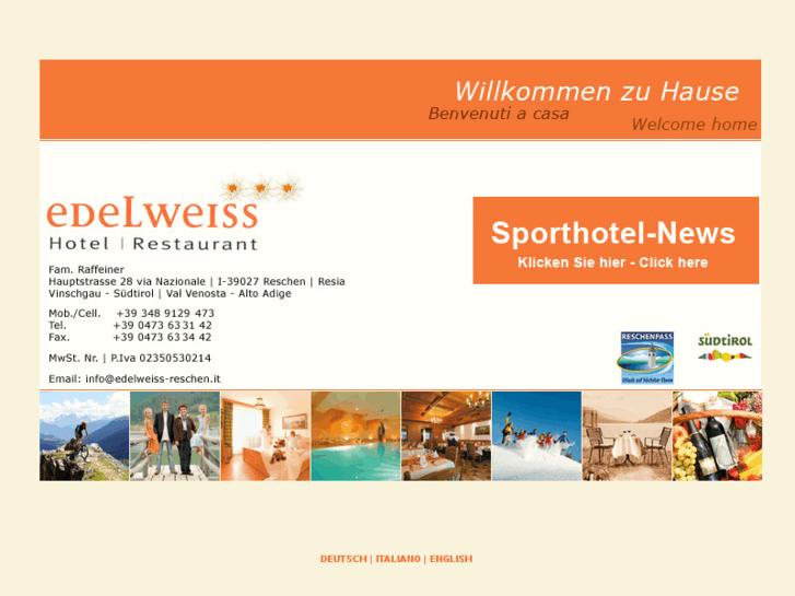 www.edelweiss-reschen.it