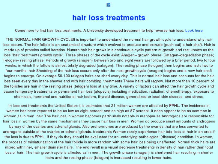 www.hair-loss-treatments.net