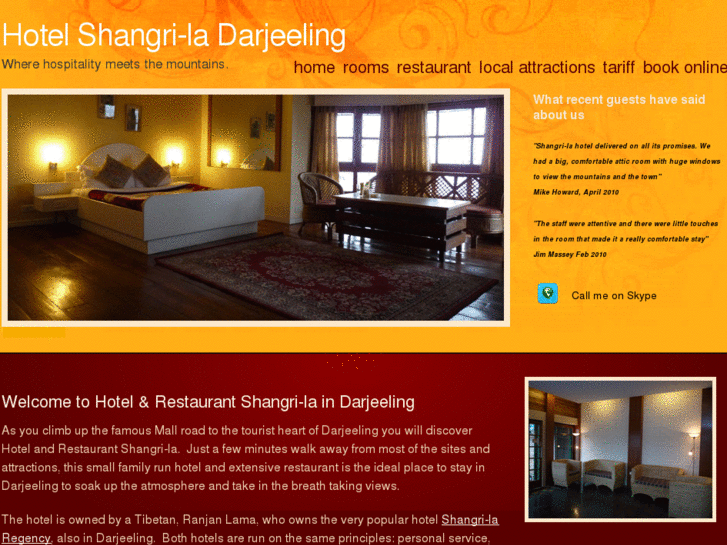 www.hotelshangriladarjeeling.com