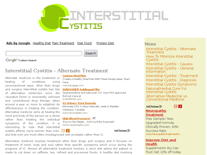 www.interstitialcystitisinfo.net