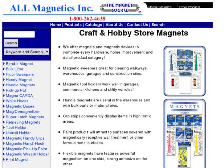 www.magnets-craft-store.com