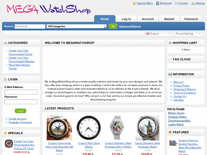 www.megawatchshop.com