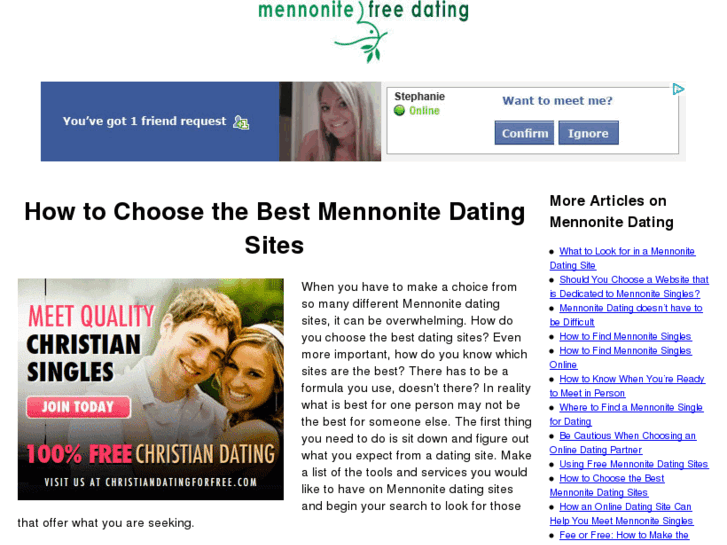 www.mennonitefreedating.com