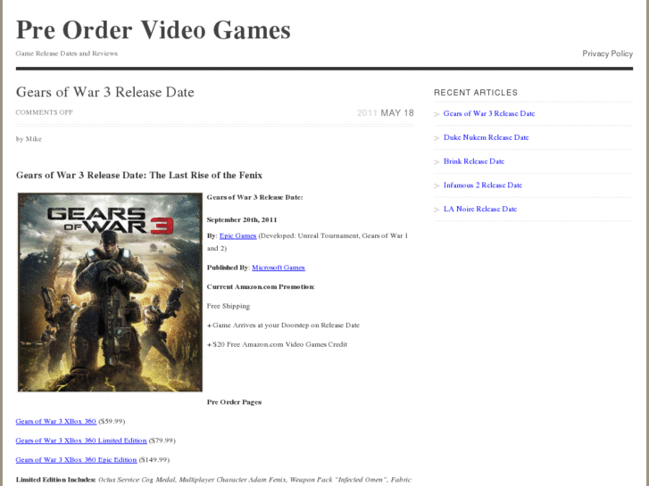 www.preordervideogames.org