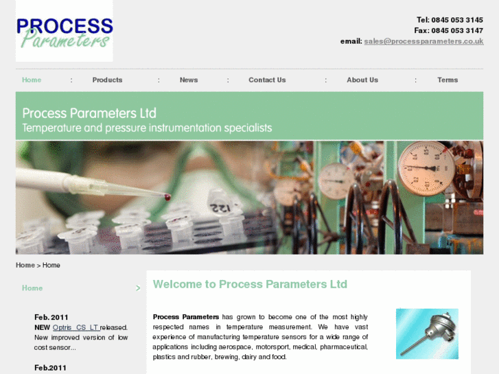 www.processparameters.com