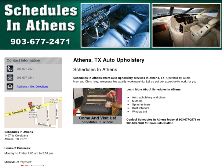 www.schedulesinathens.com