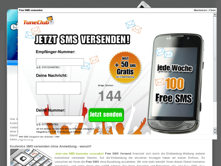 www.sms-kostenlos160.de