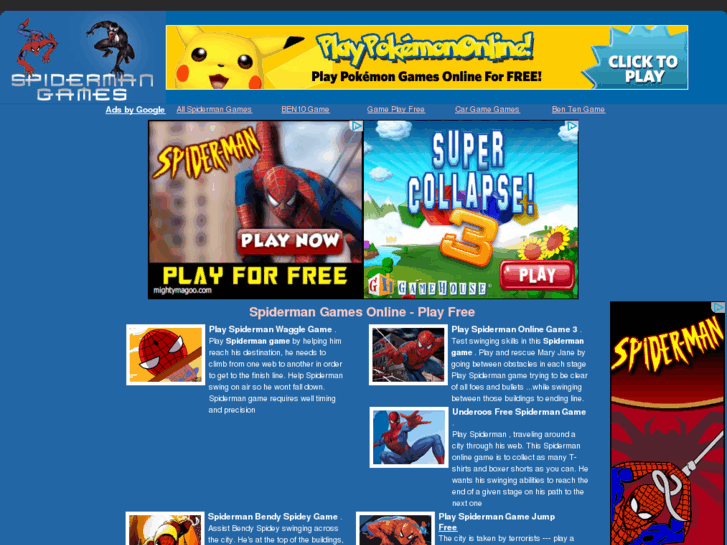 www.spiderman-games.net