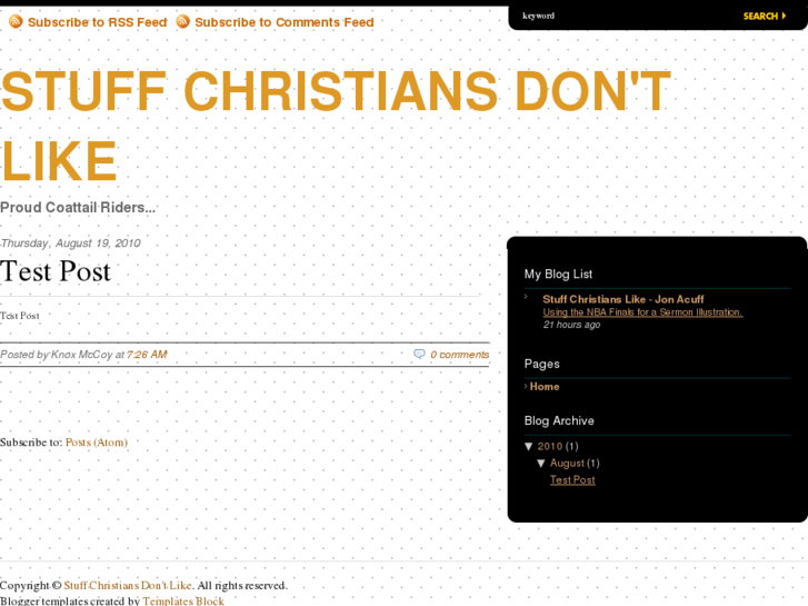 www.stuffchristiansdontlike.com