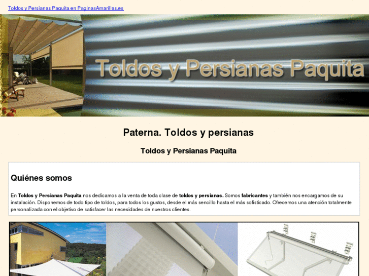 www.toldosypersianaspaquita.com