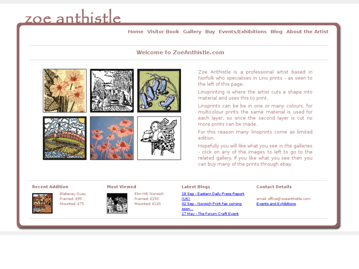 www.zoeanthistle.com