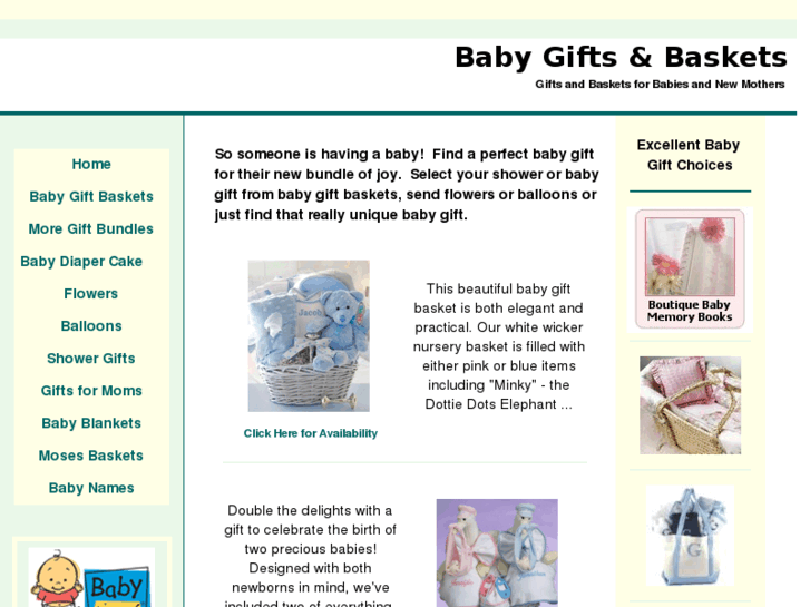 www.4babygiftsbaskets.com