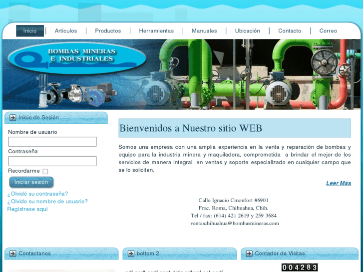 www.bombasmineras.com