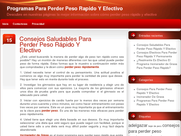www.comoperderpesorapidoyefectivo.net