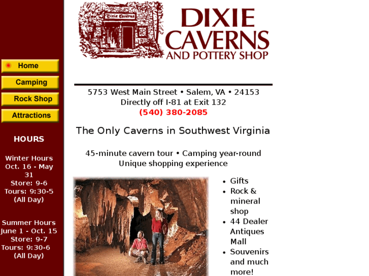 www.dixiecaverns.com