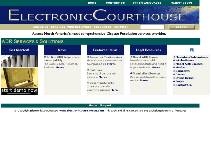 www.electroniccourthouse.com