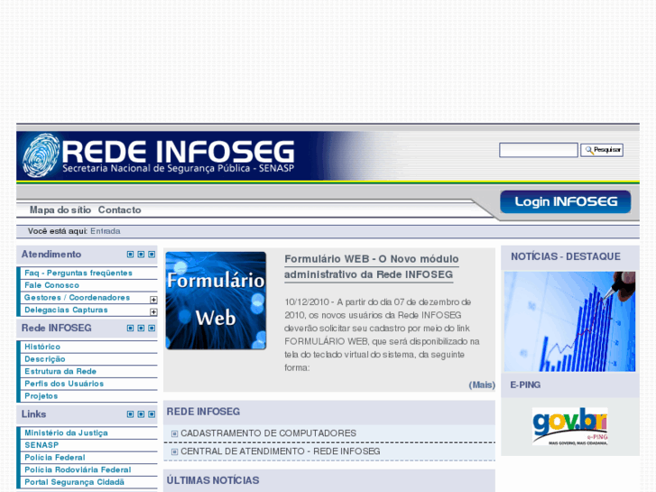 www.infoseg.gov.br