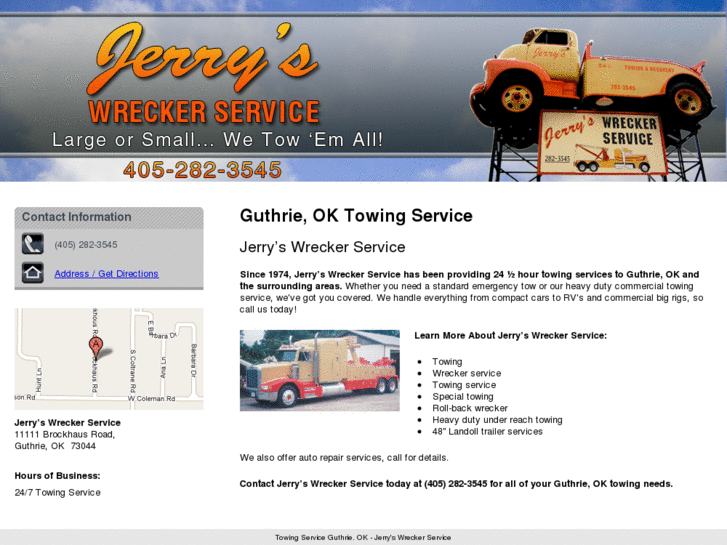 www.jerryswreckerservice.com