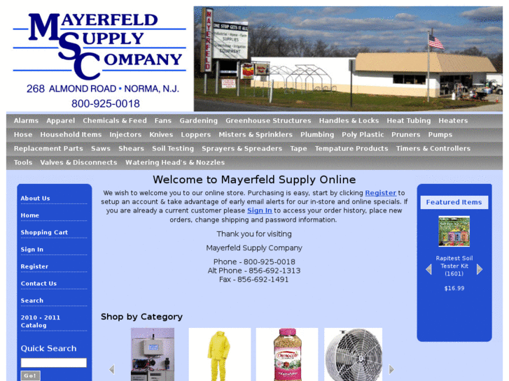 www.mayerfeldsupply.com