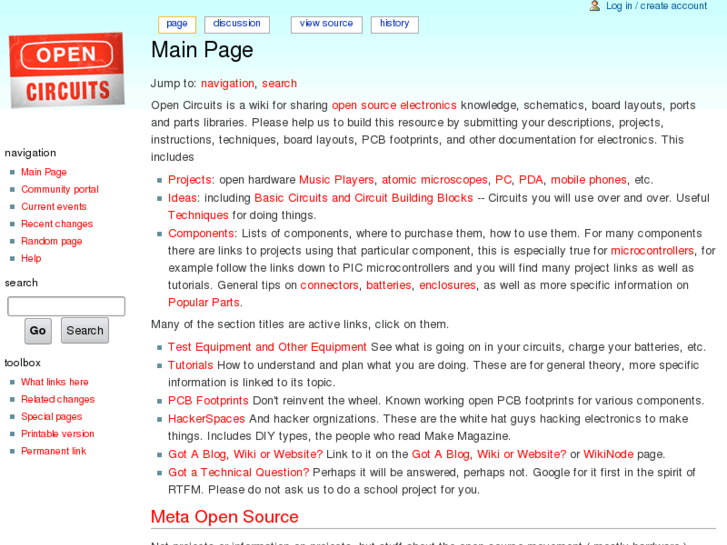 www.opencircuits.com