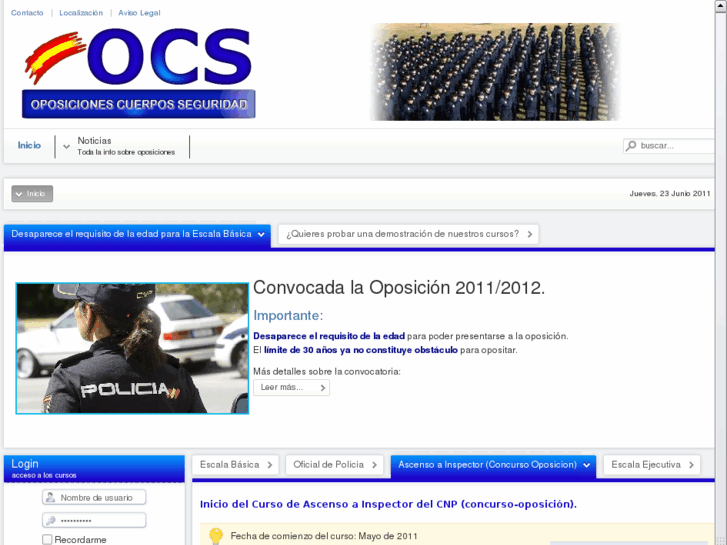 www.oposicionescuerposseguridad.es