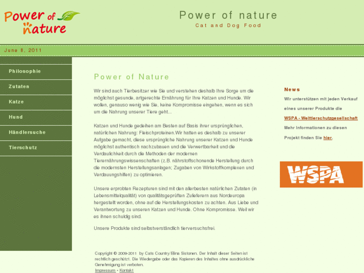 www.powerofnature-petfood.com