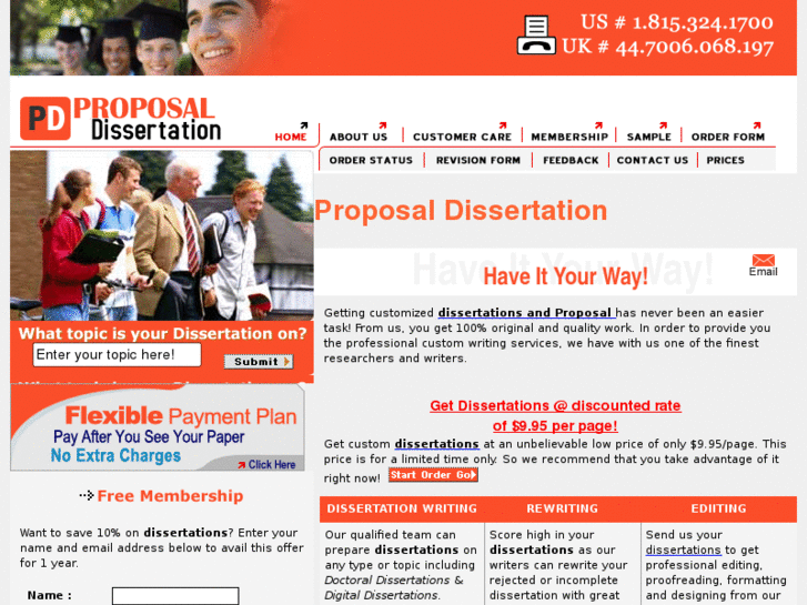 www.proposaldissertation.com