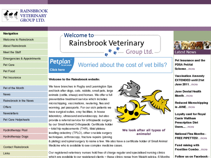 www.rainsbrookvets.co.uk