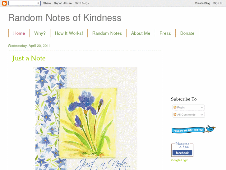 www.randomnotesproject.com
