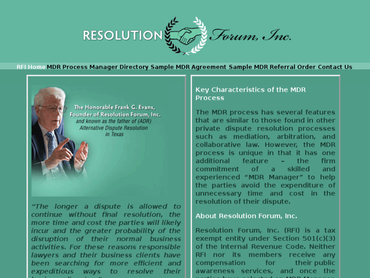 www.resolutionforum.org