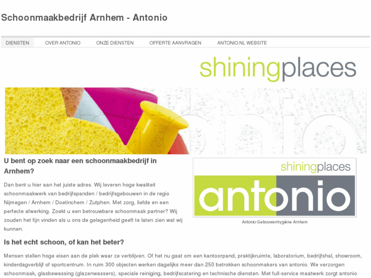 www.schoonmaakbedrijf-arnhem-antonio.nl