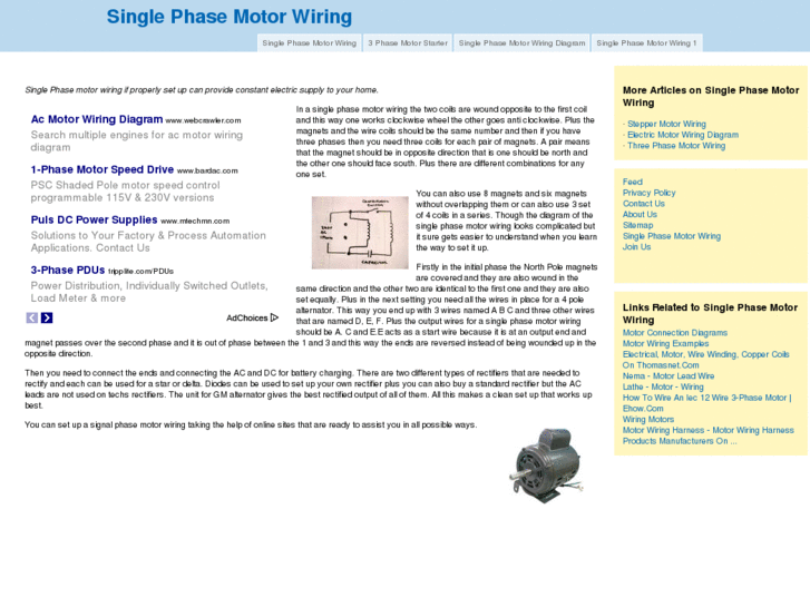 www.singlephasemotorwiring.com