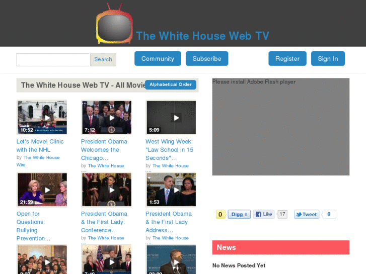 www.thewhitehousewebtv.com