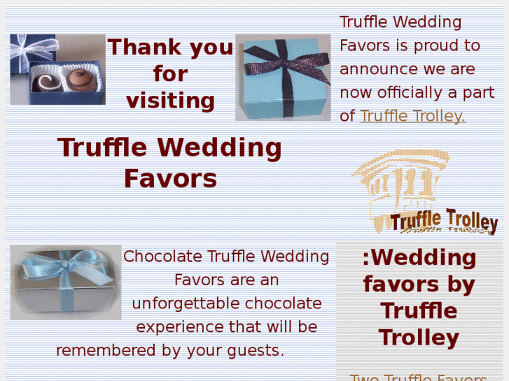 www.truffleweddingfavors.com