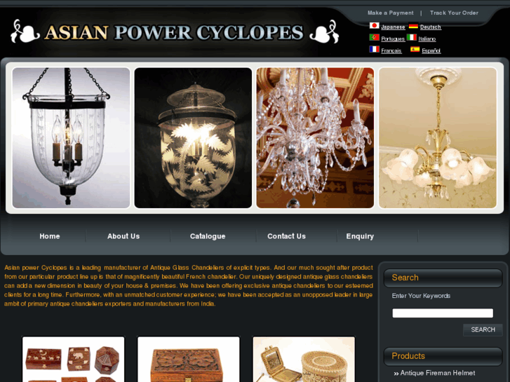 www.antiqueglasschandeliers.com