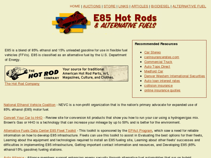 www.e85hotrods.com