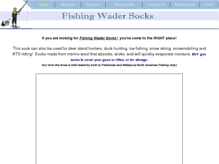 www.fishingwadersocks.com