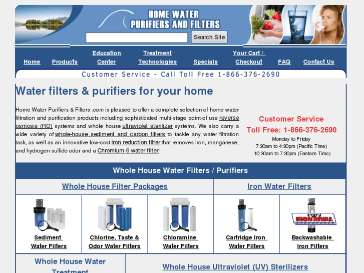 www.homewaterpurifiersandfilters.com