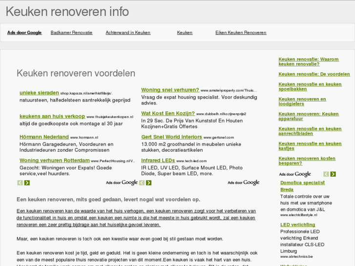 www.keukenrenoveren.info