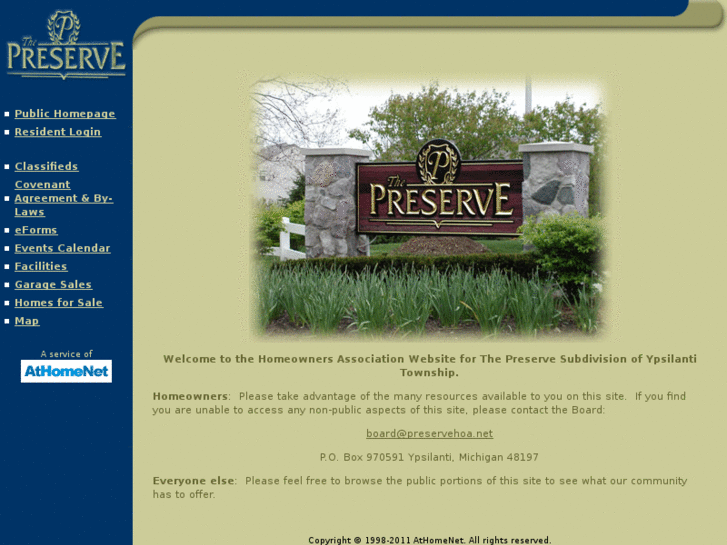 www.preservehoa.net