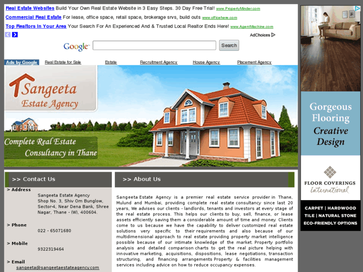 www.sangeetaestateagency.com