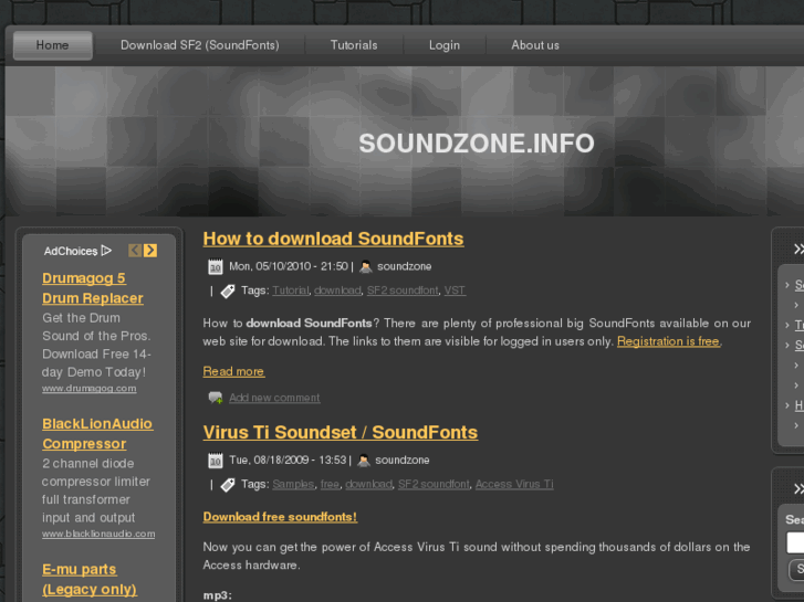 www.soundzone.info