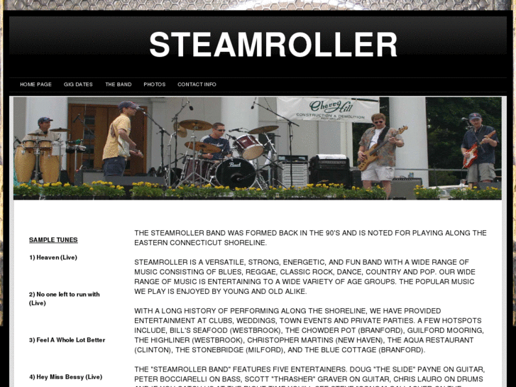 www.steamrollerband.com