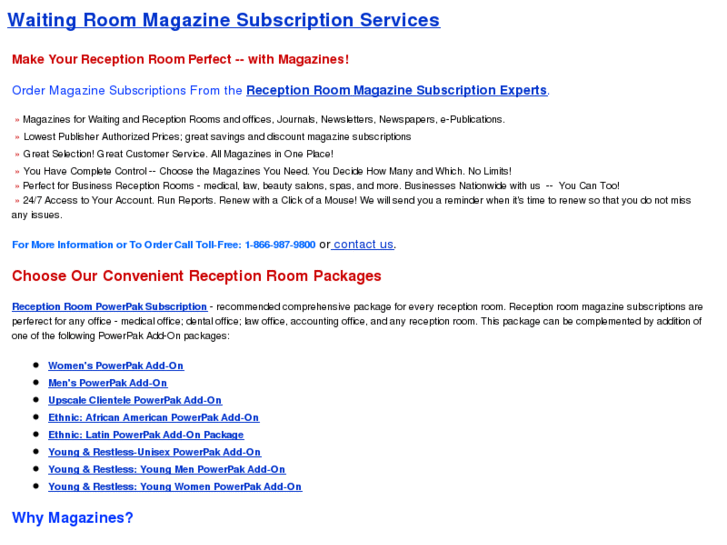 www.waiting-room-magazine-subscriptions.com