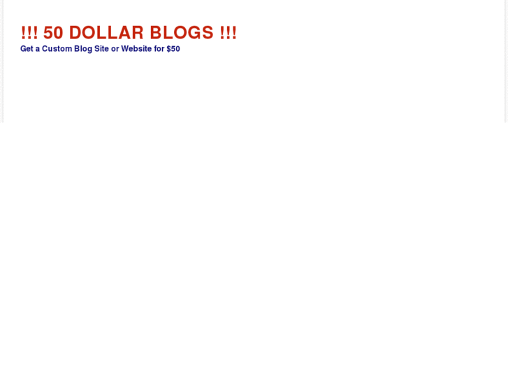 www.50dollarblogs.com